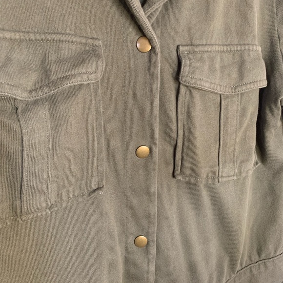 Old Navy Bomber Sweatshirt Jacket - Picture 5 of 11